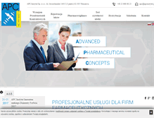 Tablet Screenshot of apcinstytut.pl